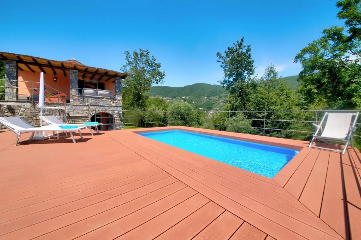 Casa vacanze I Giardini di Camogli - VILLA RUMANIN, garden&pool Italia